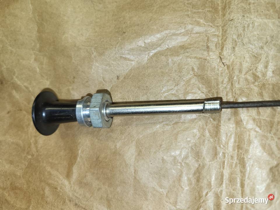 Trabant 601 Nowy przewód sterujący wentylacją na Piaseczno