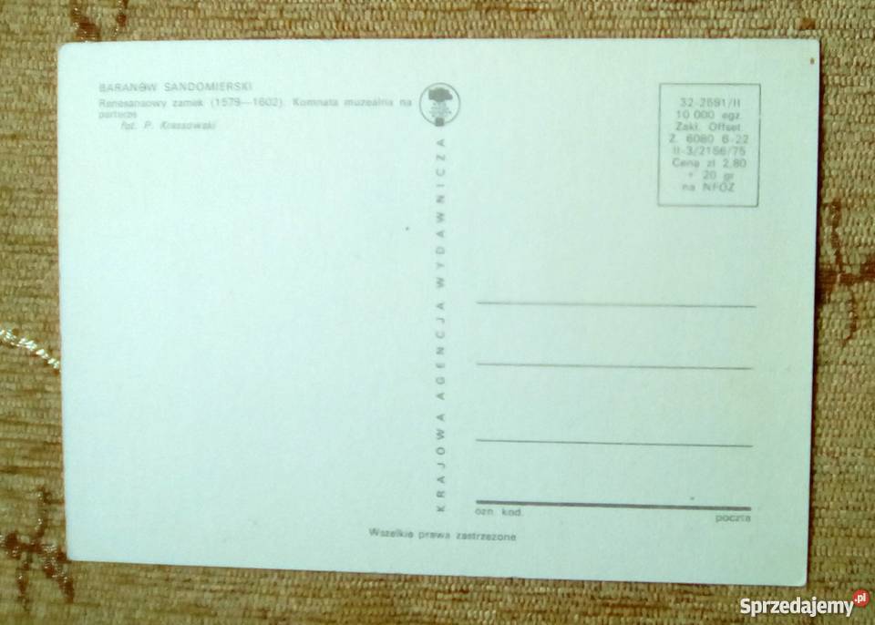 BARANÓW SANDOMIERSKI KOMNATA MUZEALNA Kolekcje Piszczac sprzedam