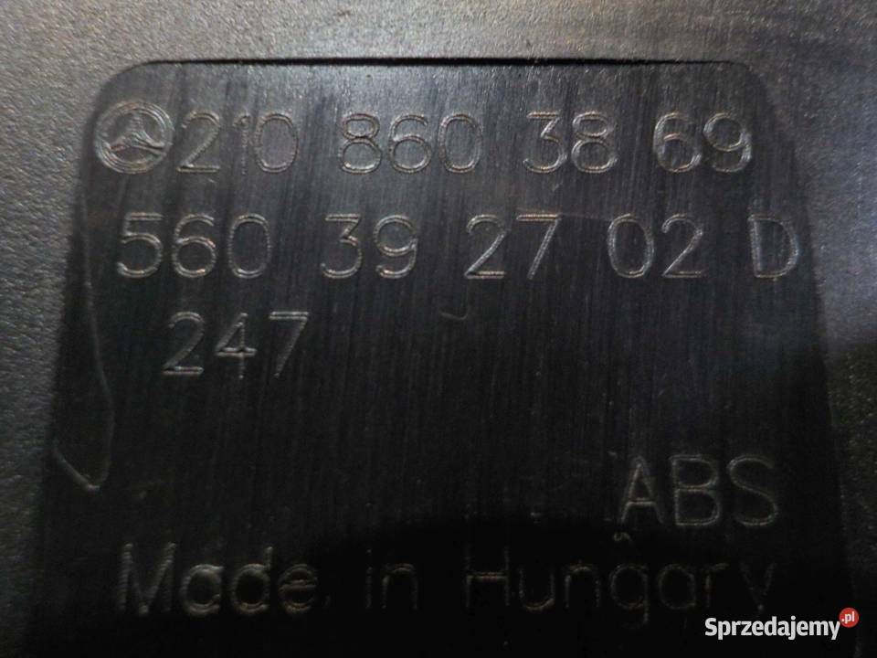 VW CRAFTER I 07r zapinka pasa prawa przod osobowe