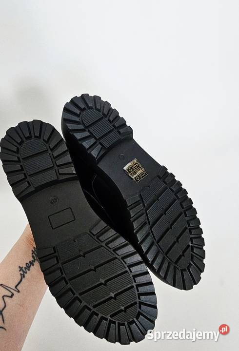 Nowe czarne oxfordy Dream Pairs 40 Łomianki Dolne