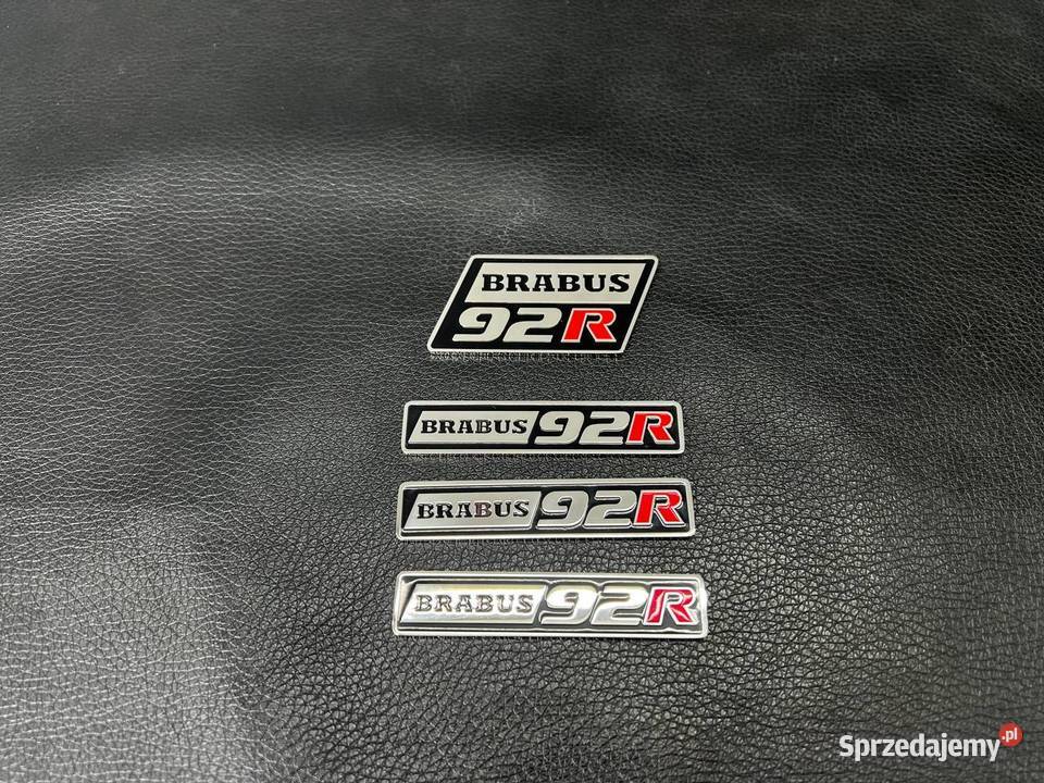 Zestaw Emblematow Smart 453 Brabus 92R Chełm