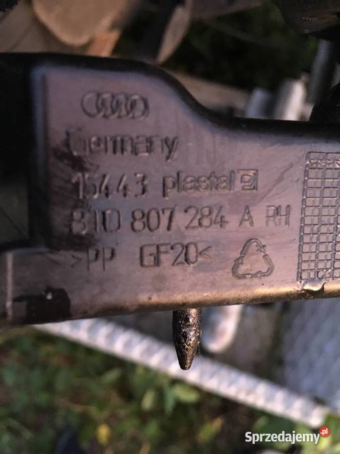 AUDI A5 ŚLIZG ZDERZAKA PRAWY PRZÓD 8T0807284A Pozostałe Szczecin sprzedam
