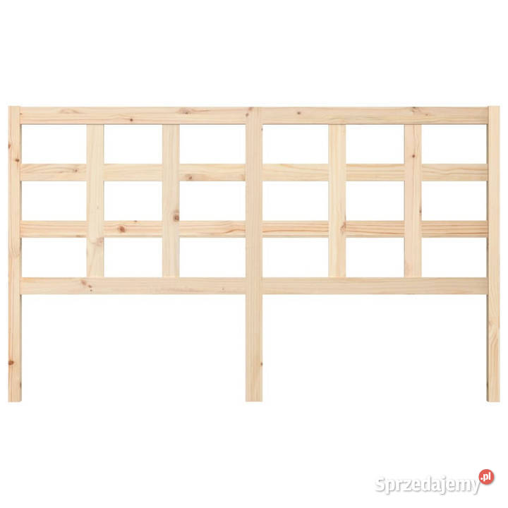 Wezgłowie łóżka 1655x4x100 lite drewno sosnowe mazowieckie Warszawa
