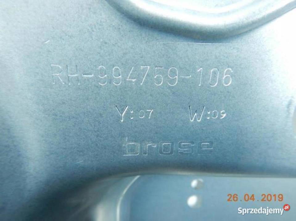 STELAŻ DRZWI PRAWY TYŁ FORD FOCUS 0408 lubelskie sprzedam