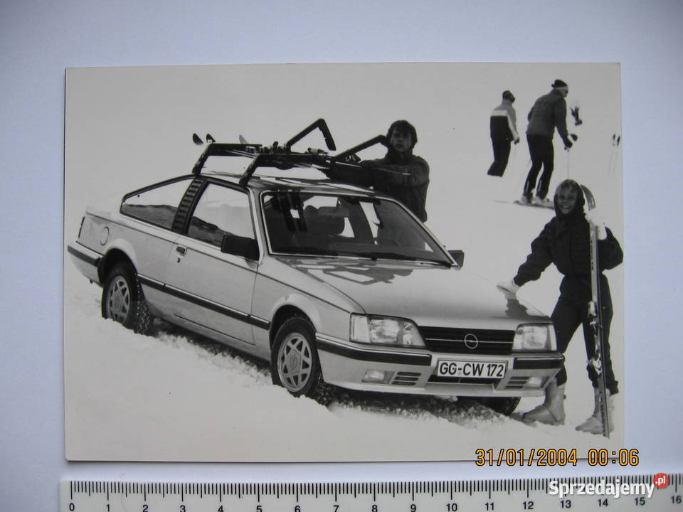 OPEL Monza stara fotografia GM PRL auto klasyk Przemyśl