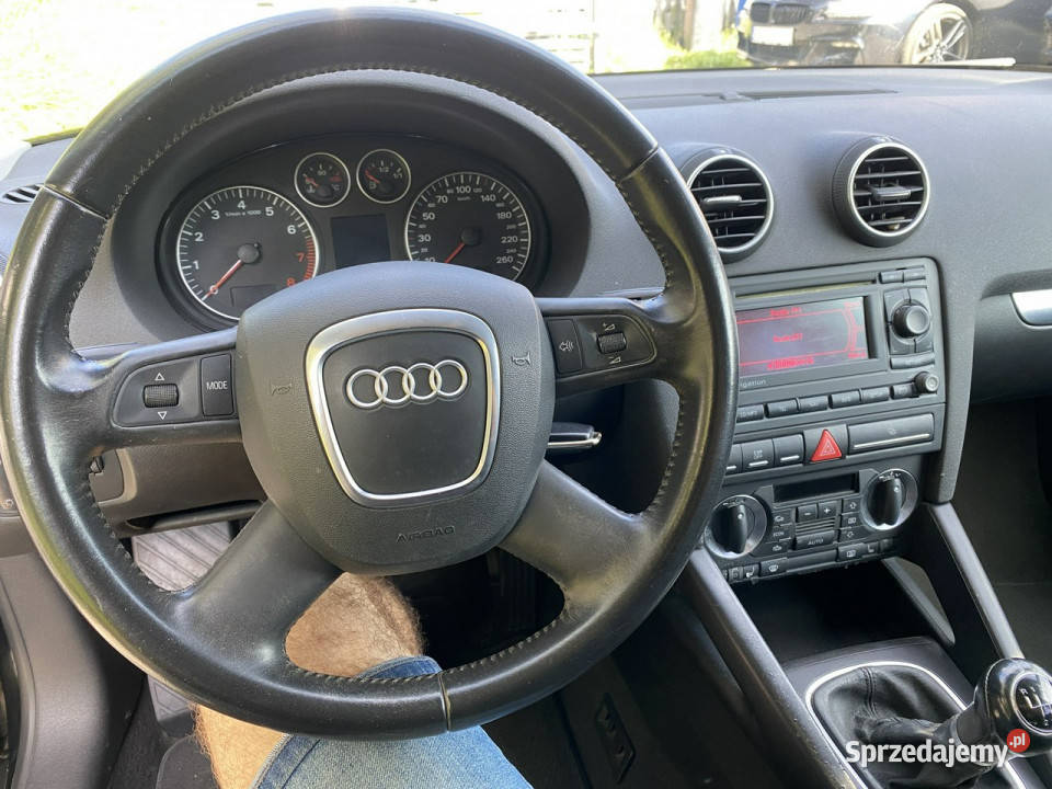Audi A3 16 MPi zadbana oryginalny przebieg 8P Poznań