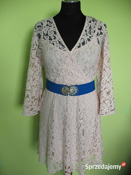 Sukienka z koronki 36 S biust 80 90 ASOS Siedlce