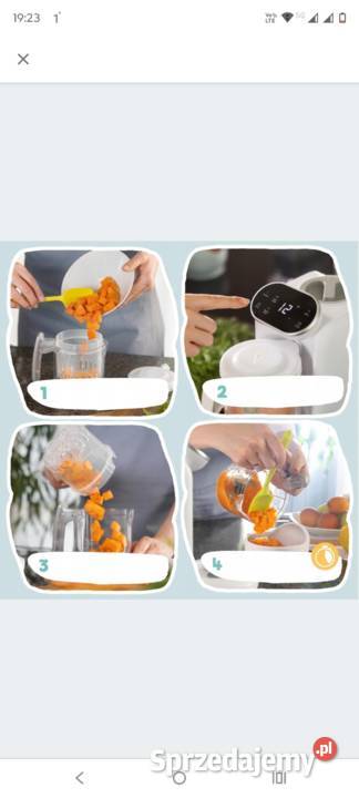 Blender Kuchenny Niemowląt Sweety Fox 7w1