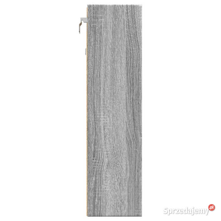 Witryna szary dąb sonoma 100x15x58 materiał Warszawa