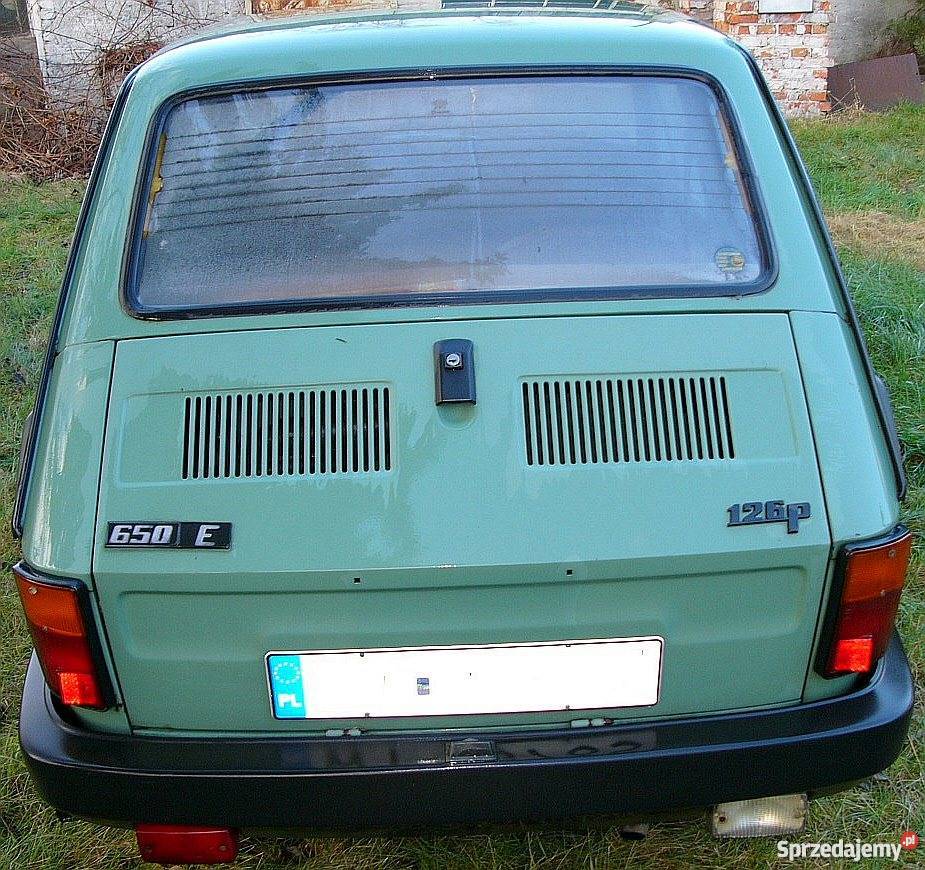 Fiat 126P 650 FL Zarejestrowany w Polsce Warszawa