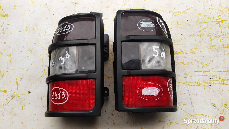 Mitsubishi pajero 1997 1999 5d lampa tył lewa dolnośląskie Wrocław