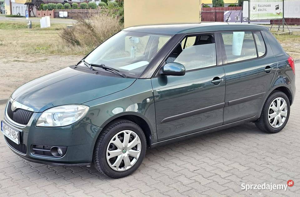 Uwaga Skoda Fabia 14 16V z Gazem Salon Polska manualna mazowieckie Łąck