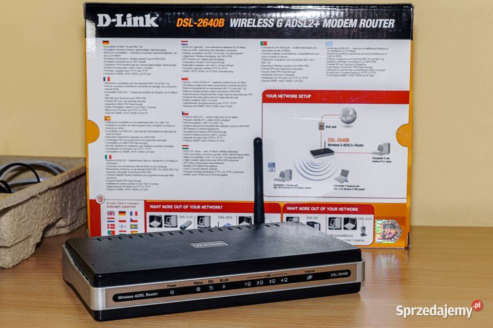 Router DLink DSL2640B Lidzbark