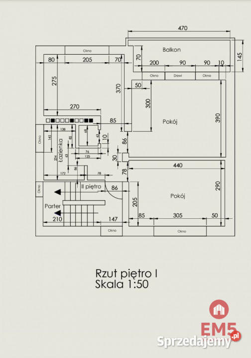 Ogłoszenie mieszkanie Białystok 54m2 2pokojowe