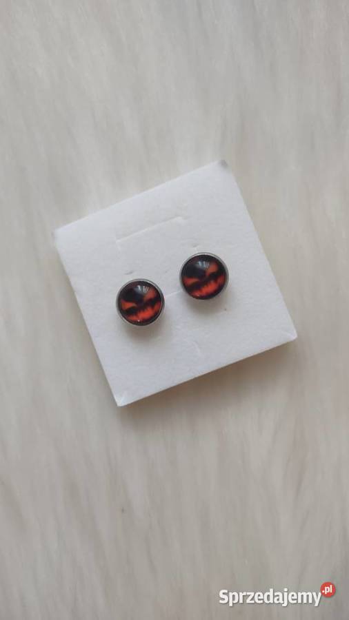 Kolczyki dynie Halloween Olkusz