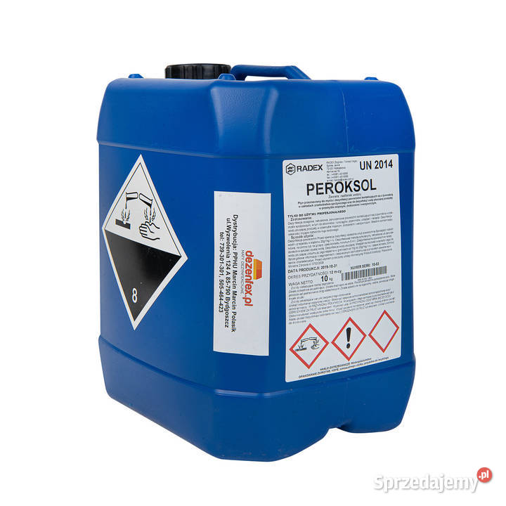 Perkosol 10 Rozpuszcza żel w rurach Sanityzacja Bydgoszcz