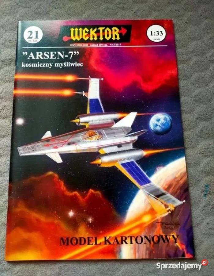 Model kartonowy ARSEN7 WEKTOR 133 Przemyśl