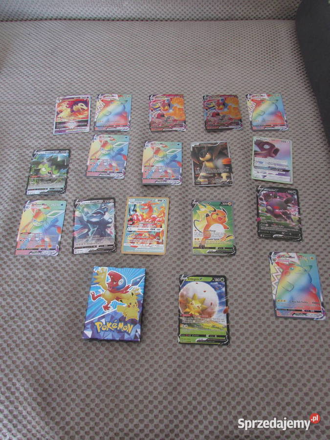 pokemon karty kolekcjonerskie zestaw 17 Kraków