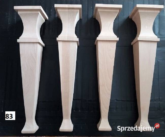 Noga drewniana Nóżka do mebli PRODUCENT Lubań