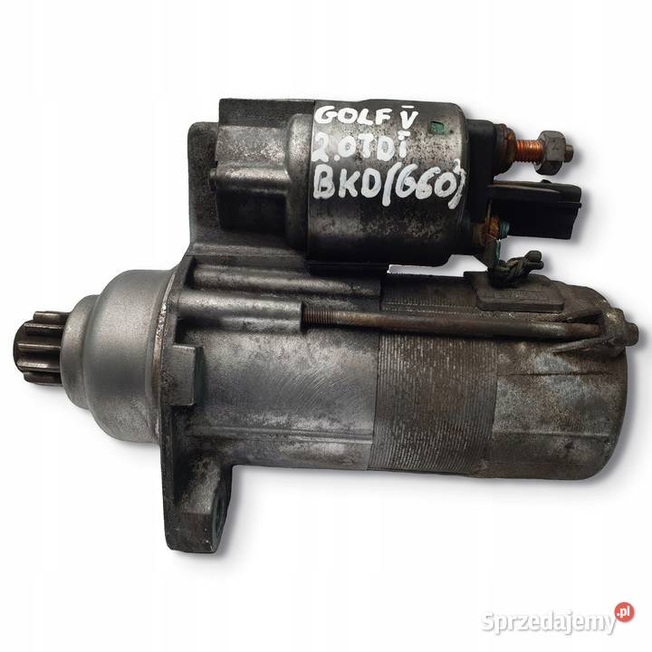 ROZRUSZNIK VW Golf V 20 TDI BKD Valeo 02M911023M Układ elektryczny silnika Chełm sprzedam