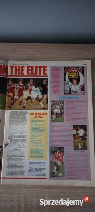 Magazyn sportowy piłki nożnej Angielski World Katowice