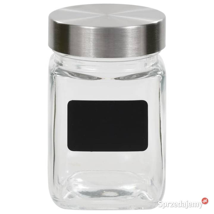 vidaXL Słoiki do przechowywania z nalepkami 24 Warszawa