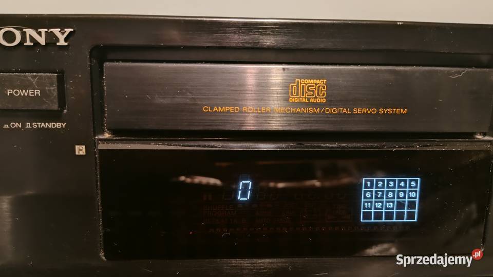 Odtwarzacz CD Sony cdp 461 z pilotem Trzebuska