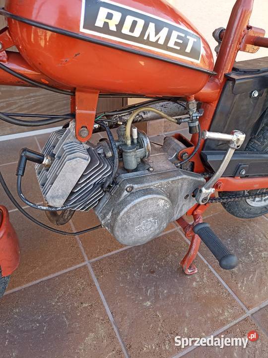 Romet pony motorynka m1 1980 czerwona Simson WSK