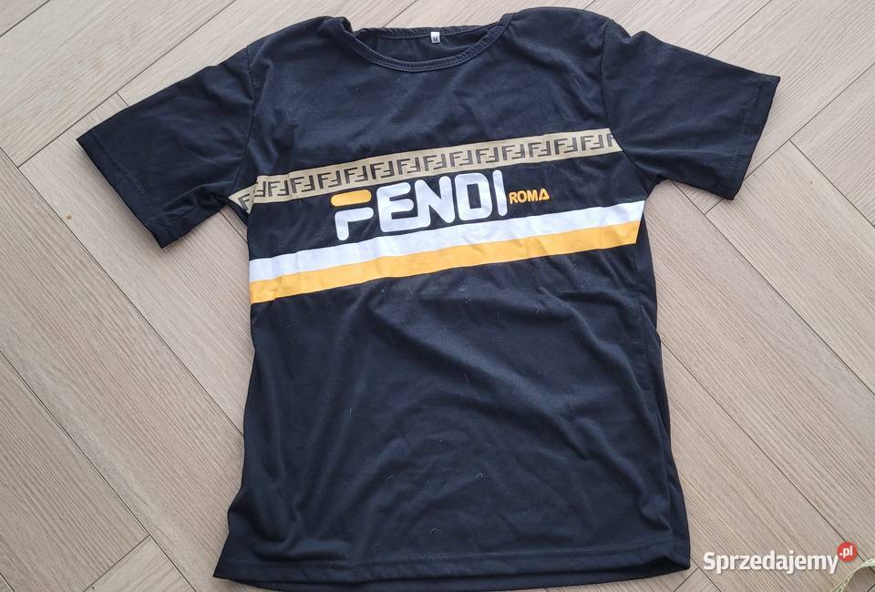 Bluzka tshirt ala fendi SM nowy Topy i koszulki Moda i Styl
