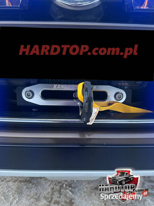 Płyta pod wyciągarkę przód pod zderzak warmińsko-mazurskie Pasłęk