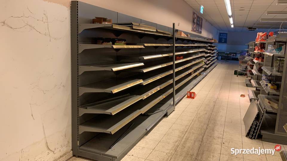 Regały sklepowe magazynowe przyścienne garażowe Bzinica Stara