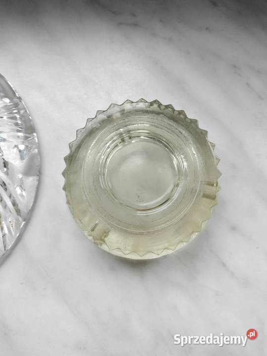 Popielniczka Ząbkowice prl zestaw Choszczno