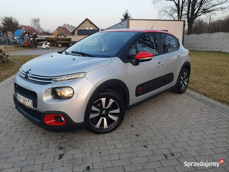 Citroen C3 12 Benzyna 82 75 2017r Raty Zamiana Strobice sprzedam