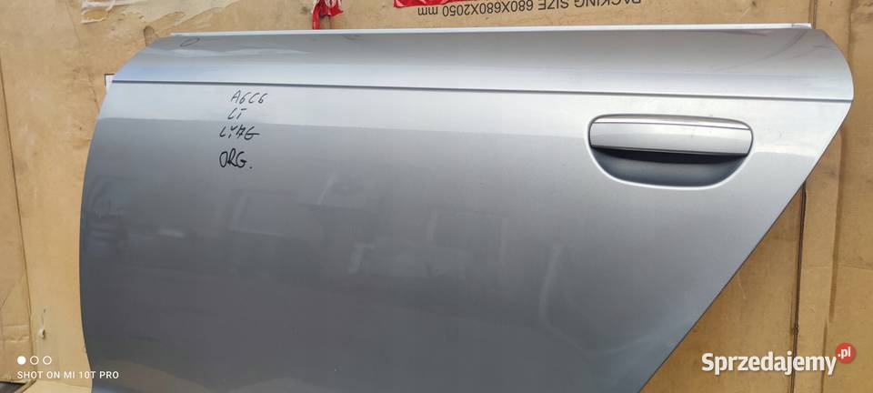 DRZWI LEWY TYŁ AUDI A6 C6 LY7G SEDAN AVANT ORG Drzwi Motoryzacja śląskie Przystajń