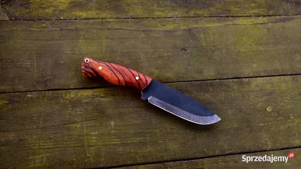 Nóż bushcraft Alfa zebrano xCut Nóż Ręcznie podkarpackie Rzeszów sprzedam