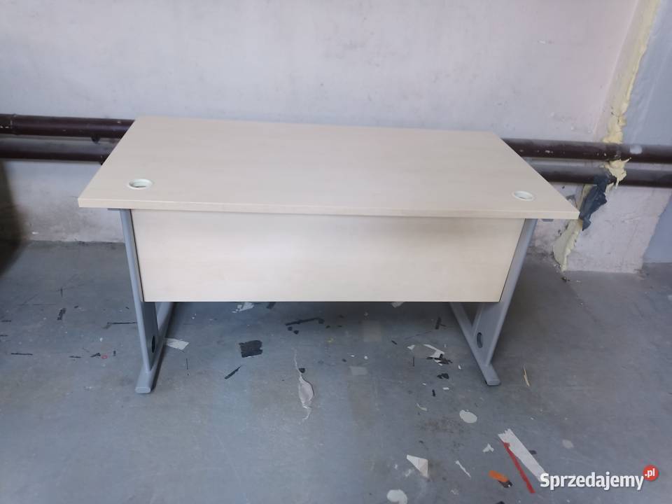 Biurko jasne drewno 140x70 proste sprzedam