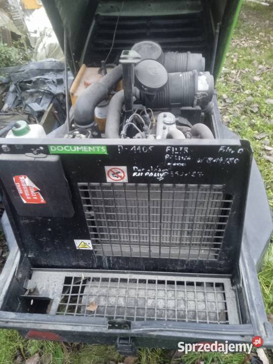 Kompresor śrubowy Sullair silnik Kubota D1105