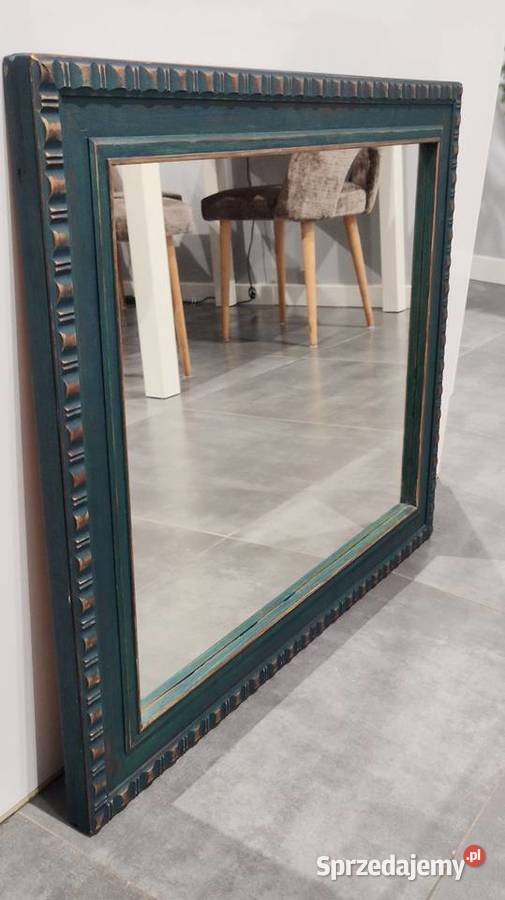 Lustro drewniane 70x60 Gostynin sprzedam