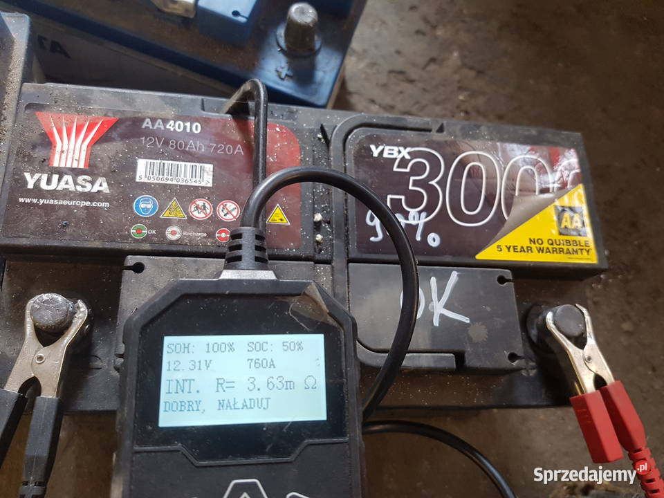 Akumulator YUASA 12V 80AH 720A