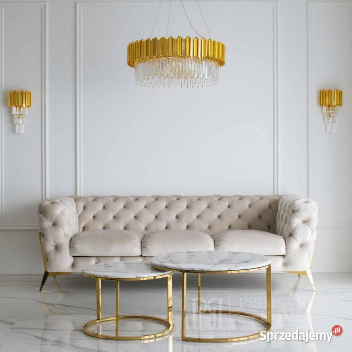 Luksusowa Luksusowa Sofa Glamour DIVA GOLD 235 Warszawa
