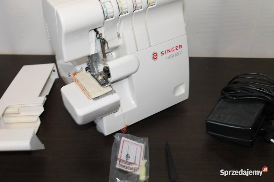 Fabrycznie NOWY Overlock SINGER 14SH654 24 lubuskie Maszewo