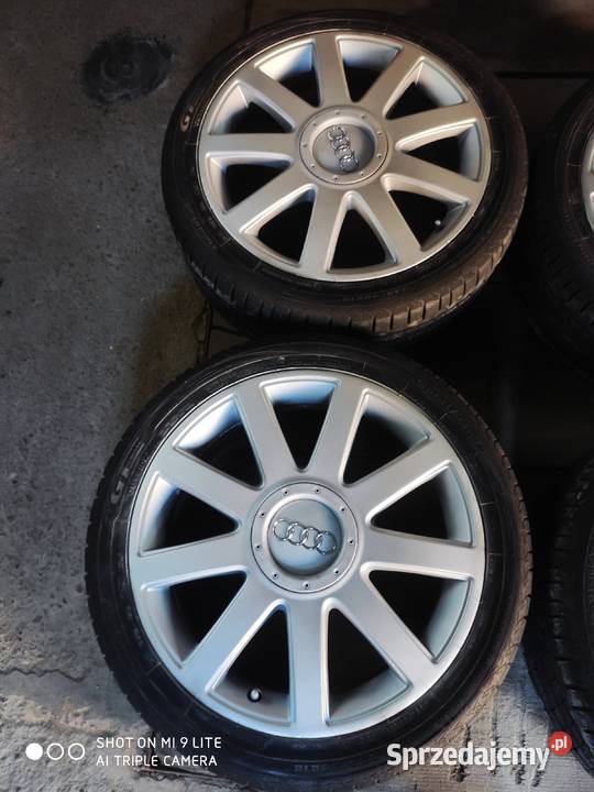 Alufelgi 18 5x112 Audi SLine z oponami Lubenia