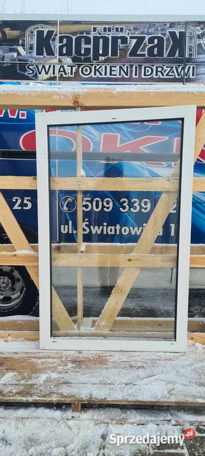OKNO KacprzaK 97x151 FIX OKNA Używane TRAPEZ sprzedam