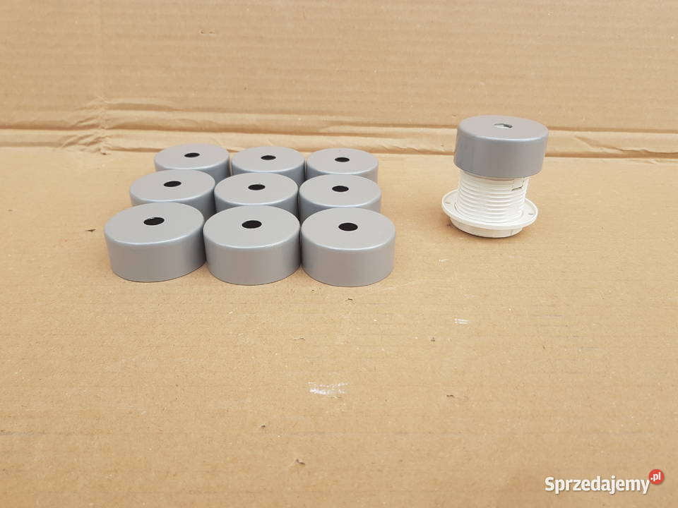 Podkładka pod oprawkę E27 podparcie klosza SZARA Warszawa