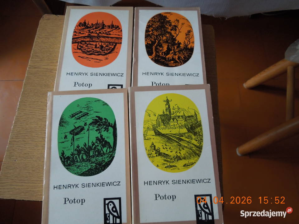 ksiazka henryka sienkiewicza potop miękka śląskie Częstochowa