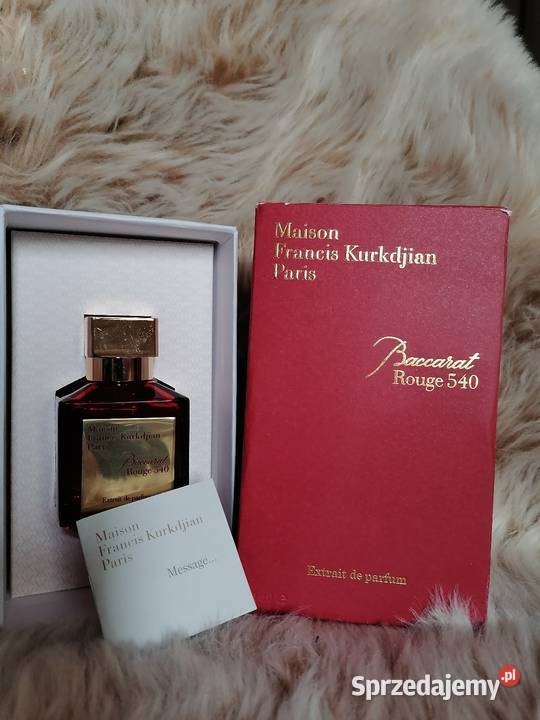 Maison Francis Kurkdjian Baccarat Rouge 540 sprzedam