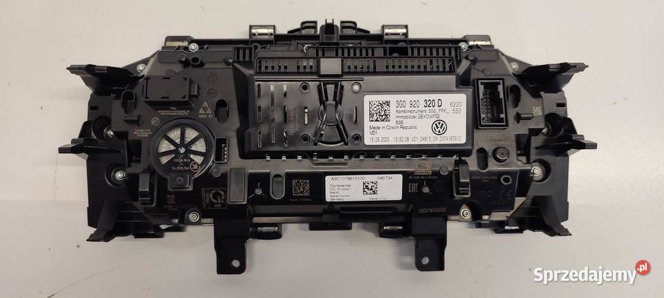 VW TIGUAN II LICZNIK VIRTUAL KOKPIT 3G0920320D osobowe