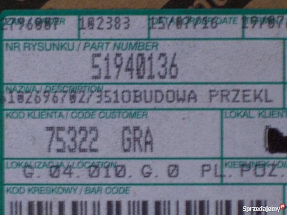 Fiat Panda przekładniamaglownica Leszno