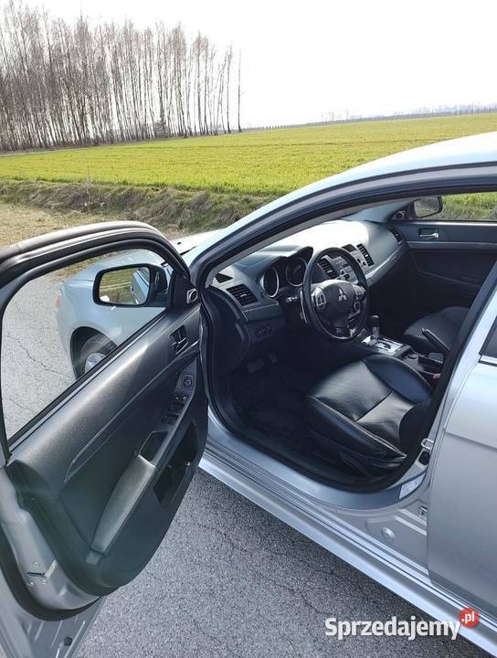 Mitsubishi Lancer 2009 18 143 CVT LPG automat nieuszkodzony Lancer Marki