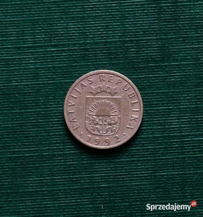 ŁOTWA 2 santimy 1992r Numizmatyka Gliwice sprzedam